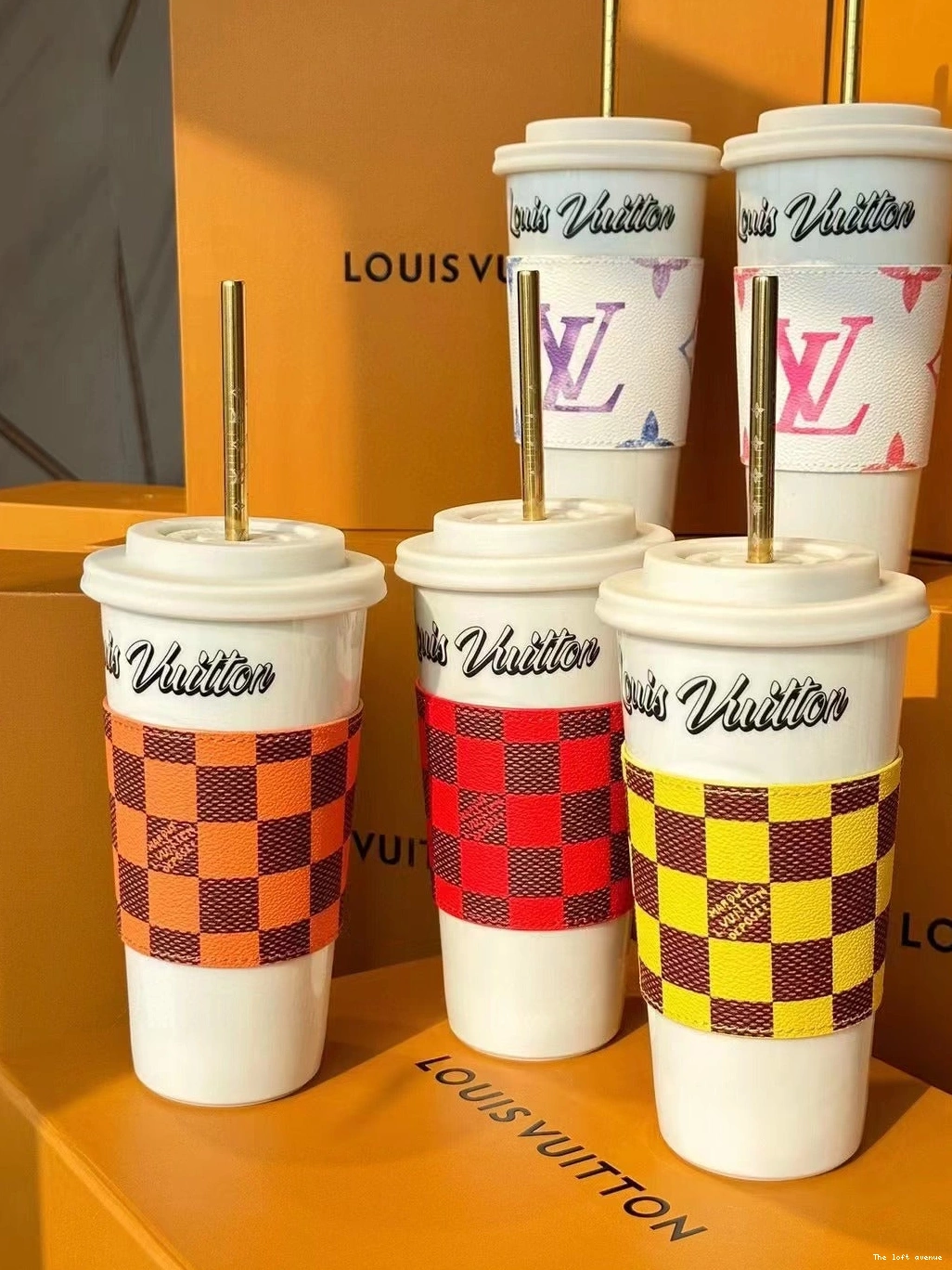 STRAW LOUIS CUSTOM AND CUP 0808